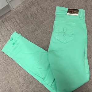 Lilly Pulitzer Mint Green Skinny Jeans
